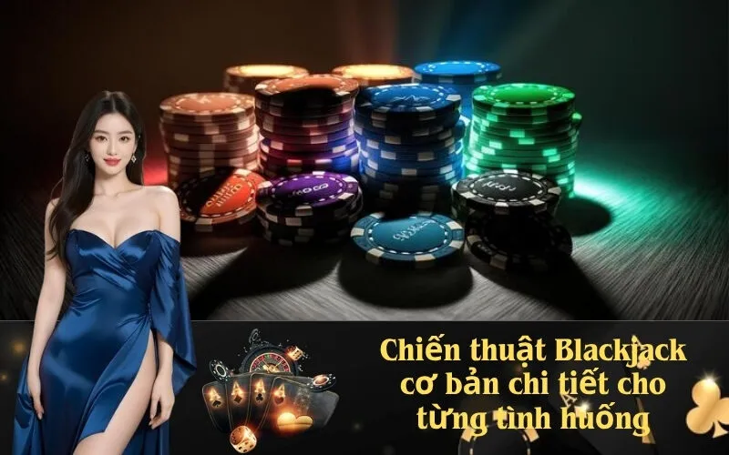 Chiến thuật Blackjack cơ bản chi tiết cho từng tình huống