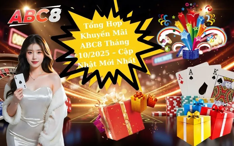 Tổng Hợp Khuyến Mãi ABC8 Tháng 10/2025 – Cập Nhật Mới Nhất